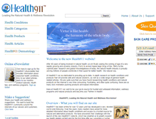 Tablet Screenshot of health911.com